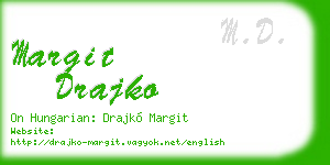 margit drajko business card
